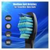 5/10Pcs Electric Toothbrush Replacement Heads Compatible for SEAGO SG910/507/958/515/949/575/551(10White 10Black) view 2