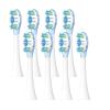 4/8PCS Replacement Brush Heads Compatible for XIAOMI MIJIA MES609/610 Pro Sonic Electric Toothbrush Sealed Package(8 pcs)