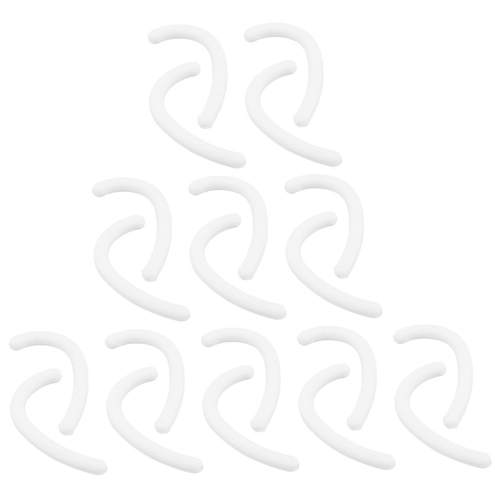 Beaupretty 10pairs Mask Ear Caps Silicone Strangle Ear Hooks for Mask Comfortable Cushion for Long Hours Use