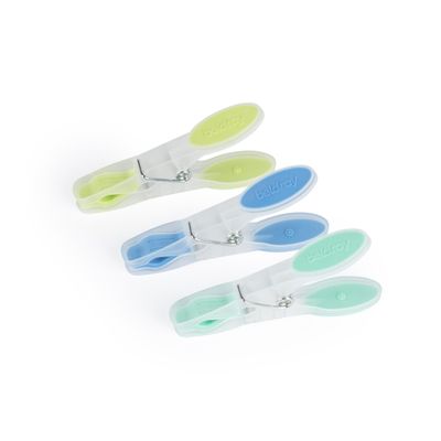 Beldray 48 Ultra-Grip Clothes Pegs Secure Rubber Grip, Washing Line Pegs, Windproof Clothes Clip, Made from Recycled Plastic, Anti-Slip Clothes Grip, Moisture & Rust Resistant