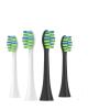 10PCS Replacement Toothbrush Heads, Compatible for 7am2m AM101/AM105 Sonic Electric Toothbrush Vacuum Soft Bristle Nozzles(10PCS Black) view 2