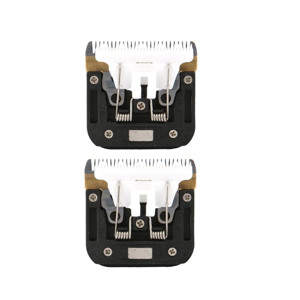 Pack Of 2 Pet Grooming Head Replacement Trimmer Head Trimmer Attachment Metal Texture For Dogs Cats Rabbits Trimmer