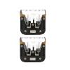 Pack Of 2 Pet Grooming Head Replacement Trimmer Head Trimmer Attachment Metal Texture For Dogs Cats Rabbits Trimmer view 1