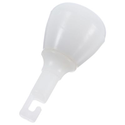 WEKAMOS Hook Type Cane Tip Replacement Heavy Duty Plastic Rolling Ball Cane Tips Rotating Base White Sturdy Crutch and Walker for Blind Walking Sticks Use
