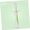 Mikinona 4pcs Baby Toothbrush Silicone Teether with Suction Standing Design Tapered Handle for Infant Oral Care view 4