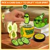 Stofinity Positive Pickle Affirmation Cards For Teens - Funny Emotional Support Pickle Gifts For Women Friend Sister, Cute Birthday Gifts For Teen Girls Trendy Stuff, Daily Affirmations Jar Desk Decor view 4