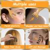 2-Piece Massage Comb Made of Natural Wood Scalp Massage and Relaxation Guasha for Neck, Back, and Legs Wooden Comb for Men and Women view 3