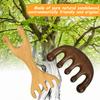 2-Piece Massage Comb Made of Natural Wood Scalp Massage and Relaxation Guasha for Neck, Back, and Legs Wooden Comb for Men and Women view 4