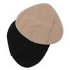 Angoily 2Pcs L Size Cotton False Chest Cover Breast Protective Sleeve - Comfortable & Stylish Black & Khaki for Prosthesis Support view 1