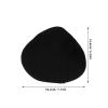 Angoily 2Pcs L Size Cotton False Chest Cover Breast Protective Sleeve - Comfortable & Stylish Black & Khaki for Prosthesis Support view 3