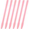 6 Pack Silicone Wax Stick, Reusable Wax Spatula Applicator for Body Hair Removal - Pink view 1