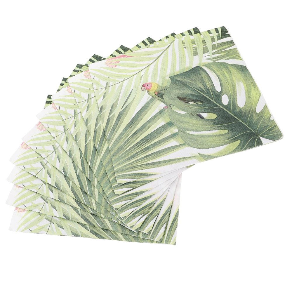 Ciieeo 40pcs Napkins Decorative for Party Patterned Paper Hand Towels for Bathroom of Printing Napkins for Wedding Anniversary Birthday Celebration