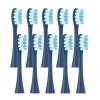 10pcs Replacement Heads Compatible for Oclean Flow/X/X PRO/ Z1/ F1/ One/Air 2 /SE Brush Heads Soft Dupont Sonic Toothbrush Vacuum Bristle(10pcs Blue) view 1