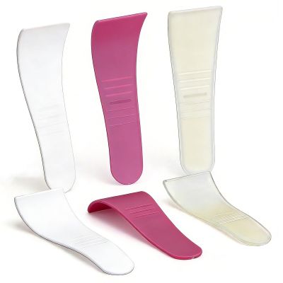 6PCS Reusable Scraper for Hair Removal, Non-Stick Hair Wax Applicator Spatulas, Hard Wax Sticks with Random Color (Multicolor)