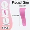 6PCS Reusable Scraper for Hair Removal, Non-Stick Hair Wax Applicator Spatulas, Hard Wax Sticks with Random Color (Multicolor) view 2