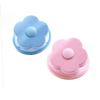 HEATSHAKING 4pcs Hair Remover Cleaning Bag for Washing Machine Flower Shaped Laundry Ball at Removing Pet Hair and Lint during Clothes Washing Random Color view 3