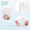100 Count Adhesive Feeding Tube Pads, Split Drain Bandages For G Tubes, J Tubes, Iv Lines - Breathable Non-Woven Material With Adjustable Holes view 2