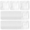 100 Count Adhesive Feeding Tube Pads, Split Drain Bandages For G Tubes, J Tubes, Iv Lines - Breathable Non-Woven Material With Adjustable Holes view 4