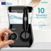 Aquapik ADVANCED Oral Irrigator | Ideal for Orthodontics, Implants and Sensitive Gums | Whitening Kit + 8 Nozzles | 10 Pressure Levels | Dentist Recommended (Black) view 3