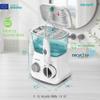 Aquapik Advanced Oral Irrigator | Ideal for Orthodontics, Implants and Sensitive Gums | Whitening Kit + 8 Nozzles | 10 Pressure Levels | Dentist Recommended White view 2