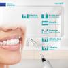 Aquapik Advanced Oral Irrigator | Ideal for Orthodontics, Implants and Sensitive Gums | Whitening Kit + 8 Nozzles | 10 Pressure Levels | Dentist Recommended White view 4