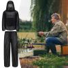 Bexdug Fly Proof Clothing,Full Body Fly Net Suit | Shield Barrier Protection Repeller Wearable Guard for Camping Hiking Outdoor Gardening Farming Patio view 3
