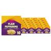 PTK Original Pappadum 10 Easy to Cook Microwavable Fryable Plain Puppadums with No Artifical Colours, Flavours, or Preservatives 100g Box Suitable of Vegetarians (24 Boxes, Total 240 Pappadums) view 2
