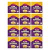 PTK Original Pappadum 10 Easy to Cook Microwavable Fryable Plain Puppadums with No Artifical Colours, Flavours, or Preservatives 100g Box Suitable of Vegetarians (12 Boxes, Total 120 Pappadums) view 1