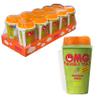 OMG Bubble Tea 270ml 10 Pack, with straws to drink and colourful display tray (270ml 10 PACK, OMG BUBBLE TEA TROPICAL VIBES with MANGO BUBBLES) view 1