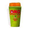 OMG Bubble Tea 270ml 10 Pack, with straws to drink and colourful display tray (270ml 10 PACK, OMG BUBBLE TEA TROPICAL VIBES with MANGO BUBBLES) view 3