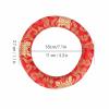 CHICIRIS Seido Singing Bowl Ring Glued During Shells of 7 to 10 Inches in Diameter, Tender Design Improves Sound, for Relaxation (Red) view 4