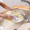 Sponges for Dishes, Double-Sided Washing Up Sponge with Scrubber Side, Household Sponges, Multiple Uses, Set of 5 for Sinks, Kitchen Utensils, Bathroom and Kitchen Cleaning view 3