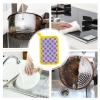 Sponges for Dishes, Double-Sided Washing Up Sponge with Scrubber Side, Household Sponges, Multiple Uses, Set of 5 for Sinks, Kitchen Utensils, Bathroom and Kitchen Cleaning view 4
