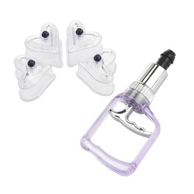 OUNONA Professional Cupping Device Vacuum Pump Body Massager for Pain Relief and Muscle Relaxation, Made of PC Material, Safe and Practical to Use at Home