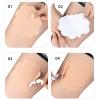 10PCS Inner Thigh Anti Chafing Sticker, Anti Chafe Bands, Sweat-Proof, Pressure-Relieving, Transparent and Invisible, Anti-Wear Leg, Causal Patch for Multiple Parts, 13.7x11.7 Cm view 4