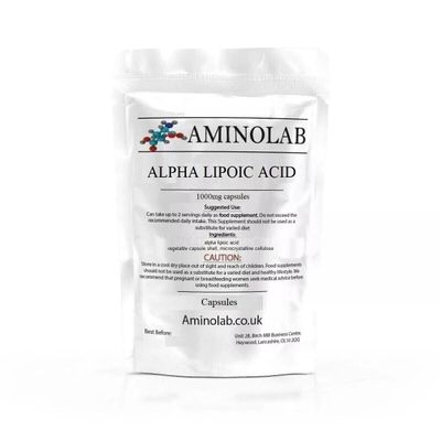 Aminolab - Alpha LIPOIC Acid 1000mg 90 Capsules