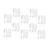 DEARMAMY 10 Sets Baby Finger Toothbrush Silicone Teeth Cleaner Double-Sided Design Delicate Massage Bumps Soft Bristles Storage Cases Infant Oral Care view 1