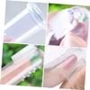 DEARMAMY 10 Sets Baby Finger Toothbrush Silicone Teeth Cleaner Double-Sided Design Delicate Massage Bumps Soft Bristles Storage Cases Infant Oral Care view 2