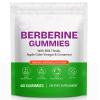 Berberine Gummies, Berberine Supplement Gummies with Turmeric Support Energy, Gut Health, Metabolism, Immune System & Metabolism Support for Women & Men, Sugar Free, Non-GMO, Gluten-Free - 60 Gummies view 1