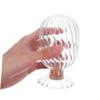Ciieeo Glass Match Cloche Matches in Glass Jar Decorative Bottle with Cork Stopper for Living Room and Bathroom Decor view 4