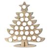 QUXVUIS Christmas Frame Advent Calendar Refillable Unfinished Chocolate Candy Rack Party Home Ornament Miniature Children, No.01 view 1