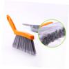 Mikinona Mini Broom with Plastic Bending Handle and Dustpan Cleaning Set Lightweight and Convenient to Store, for Home Desktop Use and Cleaning Hard-to-clean Corners view 3