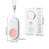 Bed Alarms for Elderly, Wireless Bedside Warning Bell, Waterproof Monitoring Alert System, Bedwetting and Fall Prevention Device for Seniors, Kids, Adults, 3.23x1.97x0.94 inches view 2