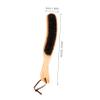 Holibanna Wooden Horsehair Bed Brush, Hand Clothes Cleaning Brush with Comfortable Handle, Efficient Dust Removal for Home Use, for Bed and Hat Cleaning view 2