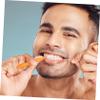 ABOOFAN 50pcs Interdental Brushes Convenient Cleaner for Interdental Between Teeth Cleaning Travel Supplies Teeth Cleaner Plaque Removal Random Color view 4