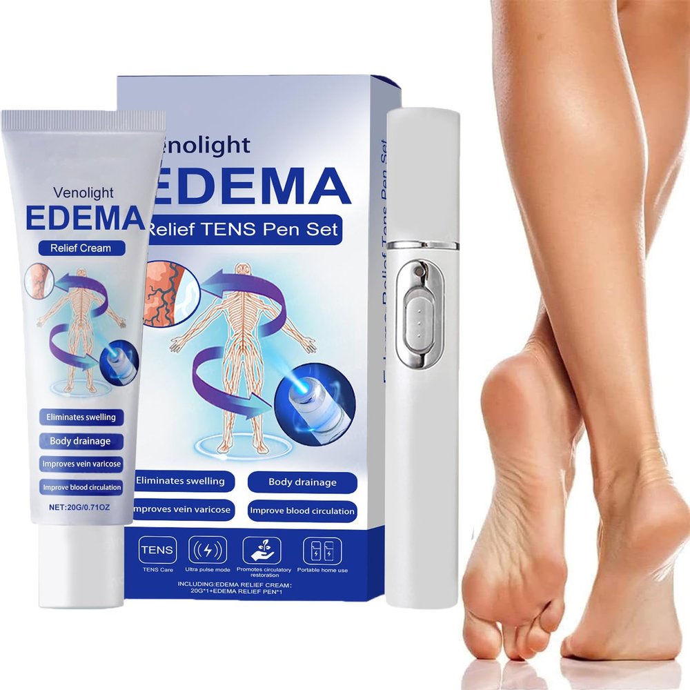 Varicose Veins Cream, Treatment of Varicose Veins with Blue Light Laser Treatment Pen, Varicose Veins Blue Light Therapy Kit with Laser (1)