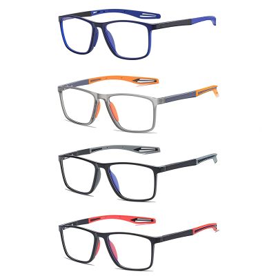 1 TR90 Sports Reading Glasses for Men and Women, Photochromic Anti UV Computer Readers, 3 in 1 Lenses Darken In Sunlight(Clear,2.0x)