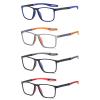 1 TR90 Sports Reading Glasses for Men and Women, Photochromic Anti UV Computer Readers, 3 in 1 Lenses Darken In Sunlight(Clear,2.0x) view 1