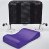 Wheelchair Headrest Neck Support Comfortable Seat Back Cushion Pillow Adjustable Padding For Adults Portable Universal Wheelchair Accessories, Purple view 3