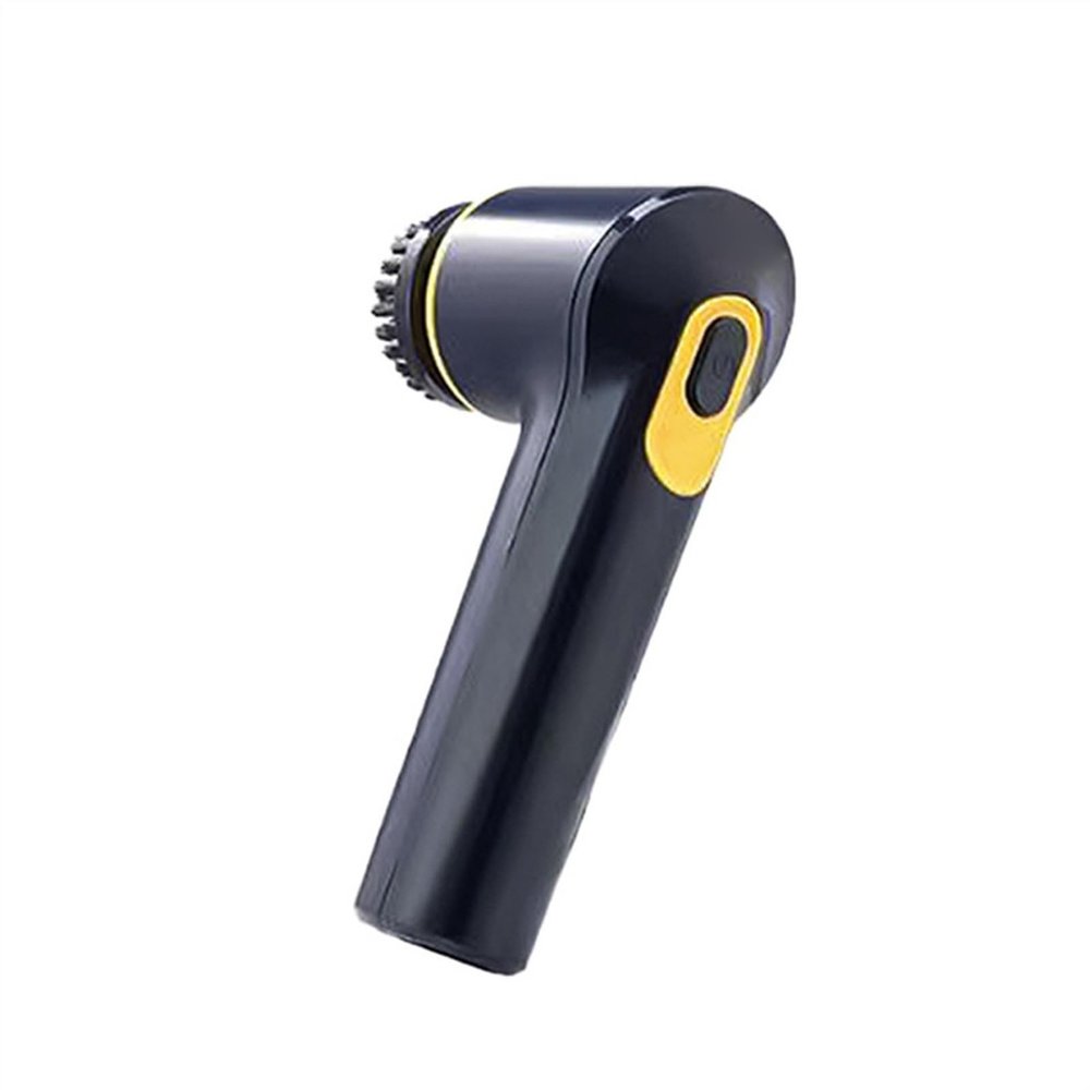 GPDNBIEU, 1PC Portable Handheld Scrubber Shoes Cleaning Brush Kit with 4 Brush Heads for Leather Bags